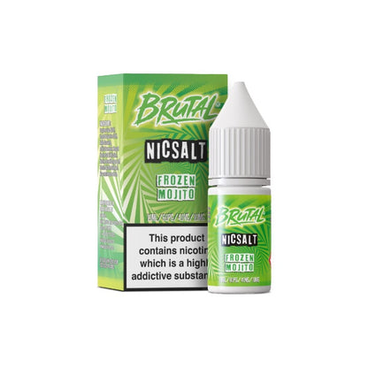 10mg Just Juice Brutal Drinks 10ml Nic Salt (40VG/60PG) - Flavour: Pina Colada