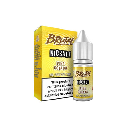 20mg Just Juice Brutal Drinks 10ml Nic Salt (50VG/50PG) - Flavour: Raspberry Sour