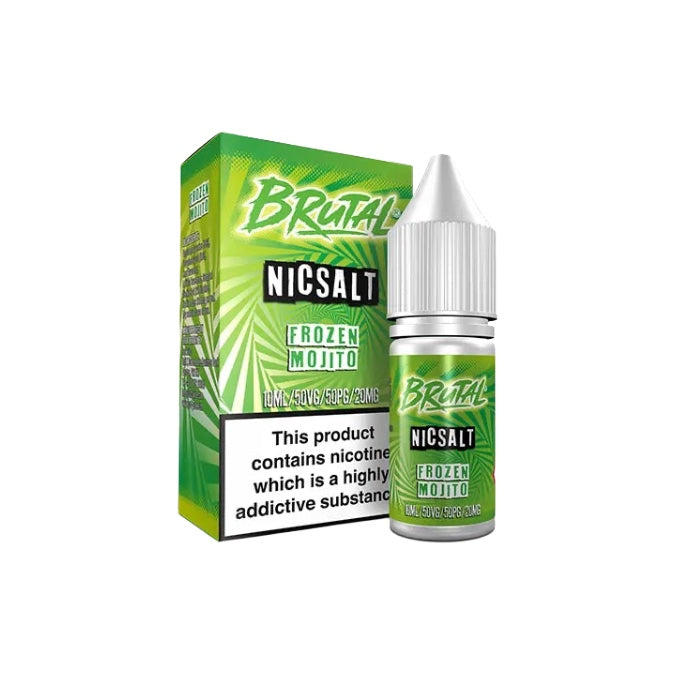 20mg Just Juice Brutal Drinks 10ml Nic Salt (50VG/50PG) - Flavour: Raspberry Sour