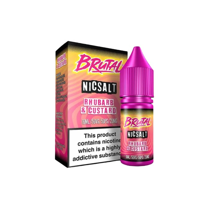 20mg Just Juice Brutal Drinks 10ml Nic Salt (50VG/50PG) - Flavour: Raspberry Sour