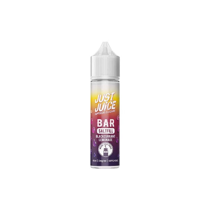 0mg Just Juice Bar Saltfill 40ml (40VG/60PG) - Flavour: Strawberry Kiwi