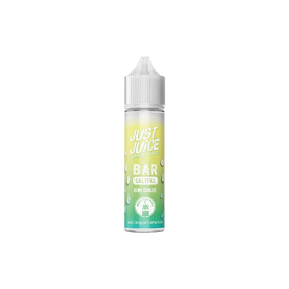 0mg Just Juice Bar Saltfill 40ml (40VG/60PG) - Flavour: Sour Blue Razz Lime