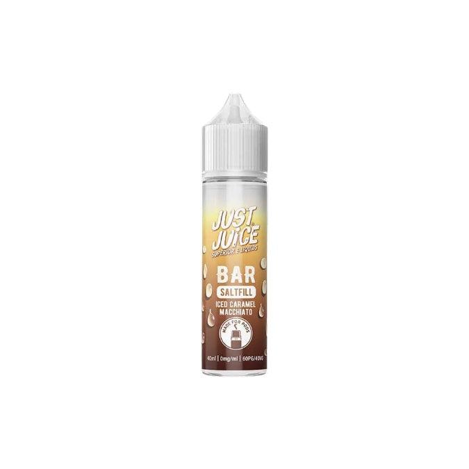 0mg Just Juice Bar Saltfill 40ml (40VG/60PG) - Flavour: Lemon & Lime