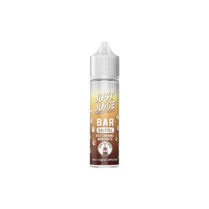 0mg Just Juice Bar Saltfill 40ml (40VG/60PG) - Flavour: Sour Blue Razz Lime