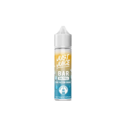 0mg Just Juice Bar Saltfill 40ml (40VG/60PG) - Flavour: Lemon & Lime