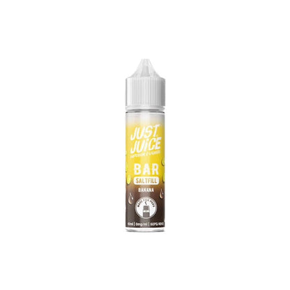 0mg Just Juice Bar Saltfill 40ml (40VG/60PG) - Flavour: Raspberry Grapefruit
