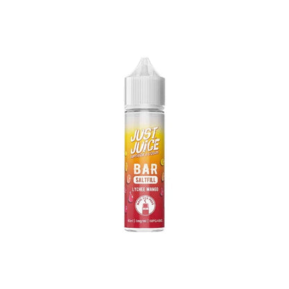 0mg Just Juice Bar Saltfill 40ml (40VG/60PG) - Flavour: Cherry