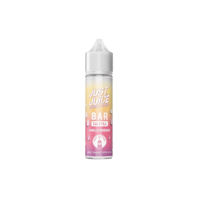 0mg Just Juice Bar Saltfill 40ml (40VG/60PG) - Flavour: Kiwi Passion Orange