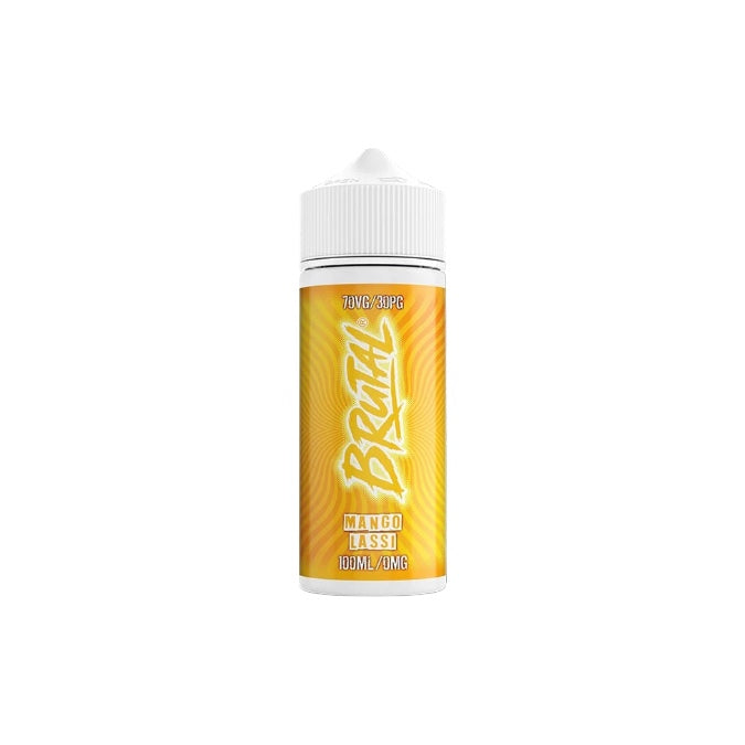 0mg Just Juice Brutal Drinks 100ml Shortfill (70VP/30PG) - Flavour: Sour Strawberry Bubblegum