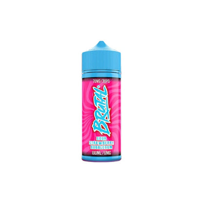 0mg Just Juice Brutal Drinks 100ml Shortfill (70VP/30PG) - Flavour: Red & Black