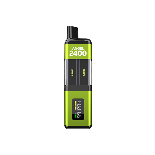 20mg Angel 2400 4in1 By Vapes Bars Pod Kit 2400 Puffs - Flavour: Lime