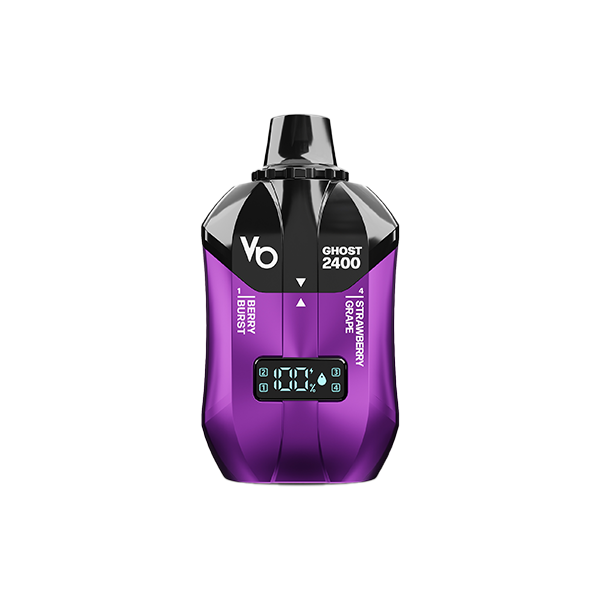 Vapes Bars Ghost 2400 4in1 Pod Kit 2400 Puffs - Flavour: Berry Edition