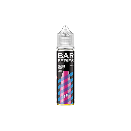 0mg Bar Series 50ml Longfill (100PG) - Flavour: Strawberry Raspberry Cherry