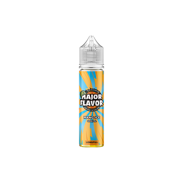 0mg Major Flavour 50ml Longfill (100PG) - Flavour: Blue-Ade