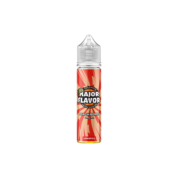 0mg Major Flavor 50ml Longfill (100PG) - Flavour: Berriez