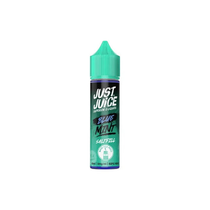 0mg Just Juice Mint 40ml Saltfills (40VG/60PG) - Flavour: Red