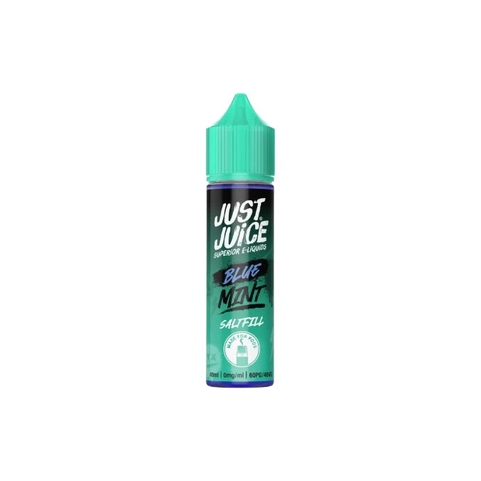 0mg Just Juice Mint 40ml Saltfills (40VG/60PG) - Flavour: Mint Choco Chip