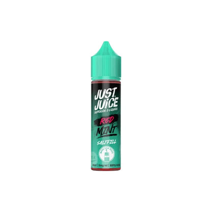 0mg Just Juice Mint 40ml Saltfills (40VG/60PG) - Flavour: Mint Choco Chip