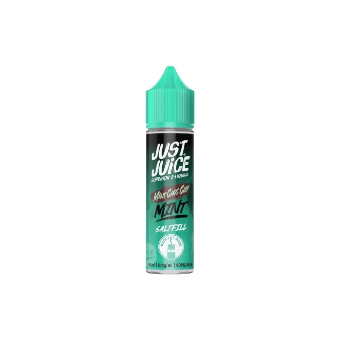 0mg Just Juice Mint 40ml Saltfills (40VG/60PG) - Flavour: Blue
