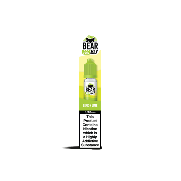 Bear Pro Max 10mg Bar Series Nic Salts 10ml (50VG/50PG) - Flavour: Menthol