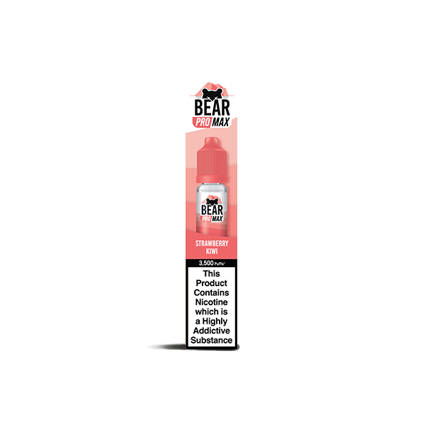 Bear Pro Max 10mg Bar Series Nic Salts 10ml (50VG/50PG) - Flavour: Banana Ice