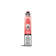 Bear Pro Max 10mg Bar Series Nic Salts 10ml (50VG/50PG) - Flavour: Blueberry Sour Raspberry