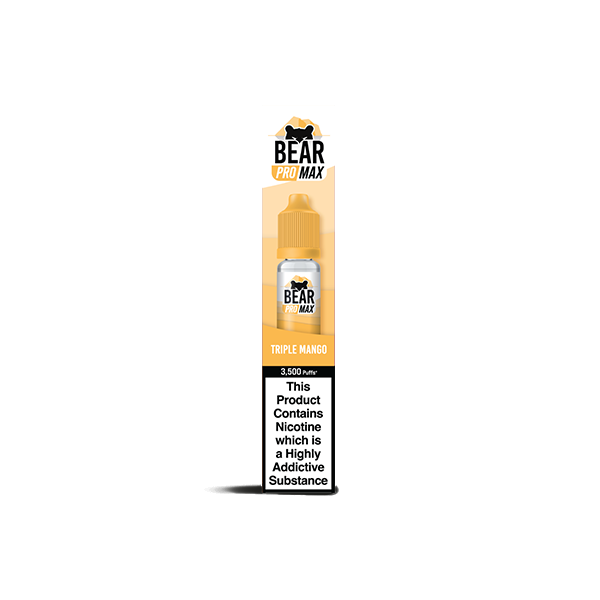 Bear Pro Max 10mg Bar Series Nic Salts 10ml (50VG/50PG) - Flavour: Fizzy Cherry