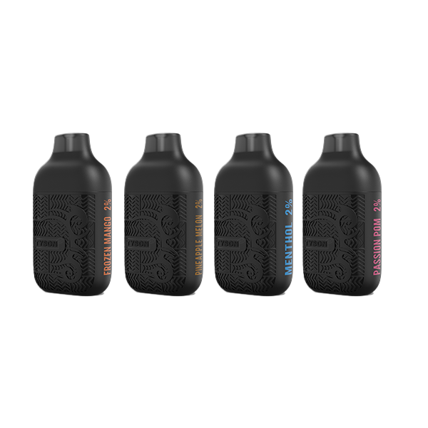 20mg Tyson 2.0 Lightweight Disposable Vape Device 600 Puffs - Flavour: Tobacco