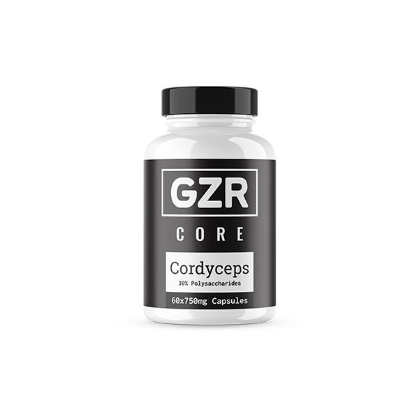 GZR 750mg Cordyceps Capsules - 60 Capsules