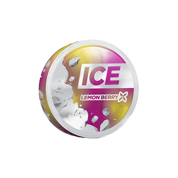 16.5mg Ice Nicotine Pouches - 20 Pouches - Flavour: Lemon Berry