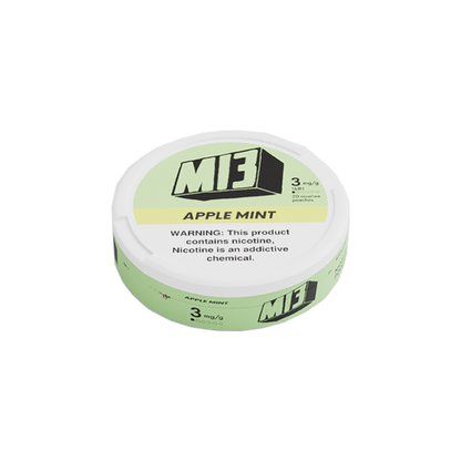 3mg MI3 Nicotine Pouches - 20 Pouches (Buy 2 Get 1 Free) - Flavour: Apple Mint