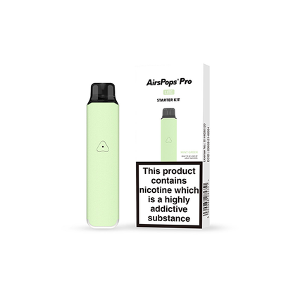 AIRSCREAM Air Pops Pro Lite Vape Device Starter Kit - Color: Ivory White