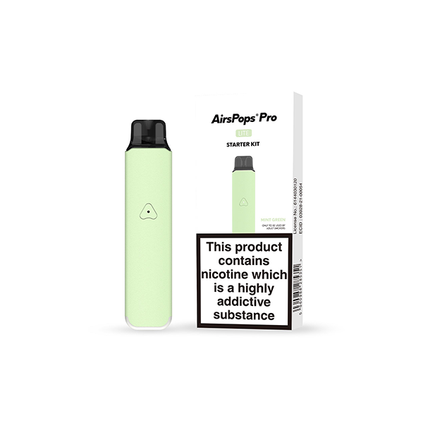AIRSCREAM Air Pops Pro Lite Vape Device Starter Kit - Color: Ranger Green