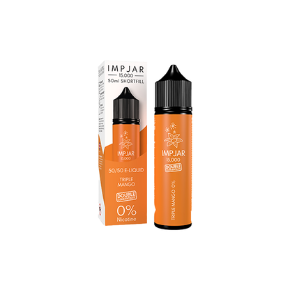 0mg Imp Jar Original 50ml Shortfill (50VG/50PG) - Flavour: Mixed Berry Aniseed & Menthol