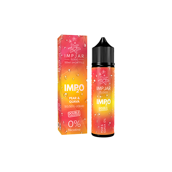 0mg Imp Jar Imp2O 50ml Shortfill (50VG/50PG) - Flavour: Orange & Passionfruit