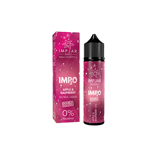 0mg Imp Jar Imp2O 50ml Shortfill (50VG/50PG) - Flavour: Pear & Guava