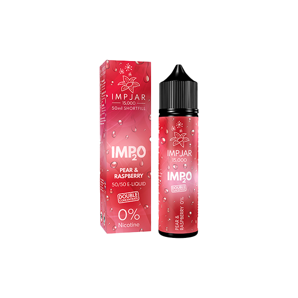 0mg Imp Jar Imp2O 50ml Shortfill (50VG/50PG) - Flavour: Pear & Guava