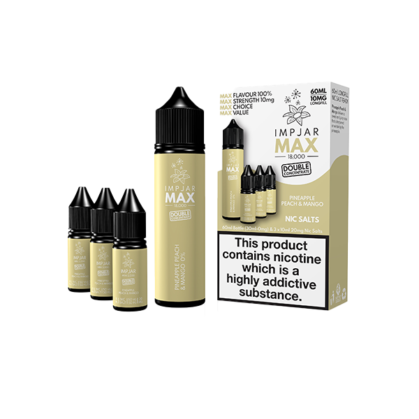 Imp Jar Max 60ml Longfill Includes 3x 20mg Nic Salts - Flavour: Watermelon Ice