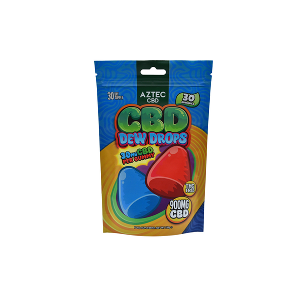 Aztec CBD 900mg Gummies - 150g - Flavour: Dummies