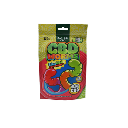 Aztec CBD 900mg Gummies - 150g - Flavour: Fizzy Cherries