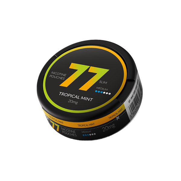 20mg 77 Slim Medium Nicotine Pouches - 20 Pouches - Flavour: Forest Fruits