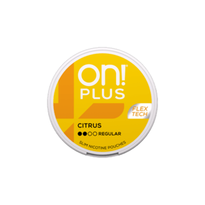 6mg On! Plus Regular Nicotine Pouches - 20 Pouches - Flavour: Smooth Mint