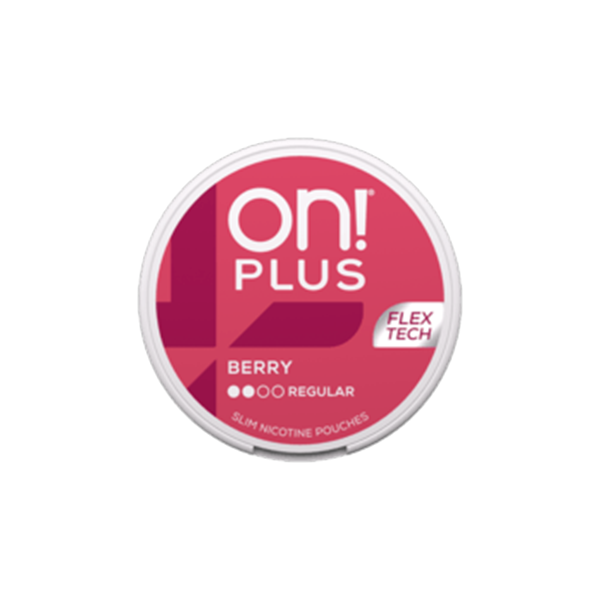 6mg On! Plus Regular Nicotine Pouches - 20 Pouches - Flavour: Smooth Mint