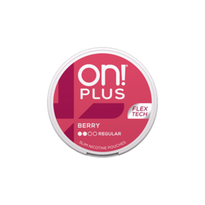 6mg On! Plus Regular Nicotine Pouches - 20 Pouches - Flavour: Smooth Mint