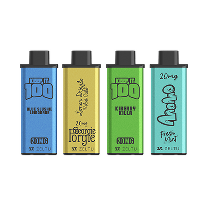 20mg Zeltu X3 Pod 2ml - Flavour: Momo - Fresh mint