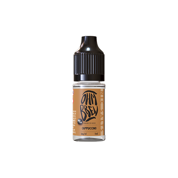 3mg Ohm Brew Balanced Blend 10ml Nic Salts (50VG/50PG) - Flavour: Banana Caramel Waffle