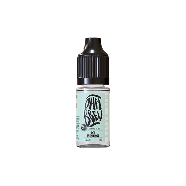 3mg Ohm Brew Balanced Blend 10ml Nic Salts (50VG/50PG) - Flavour: Candy Cherry