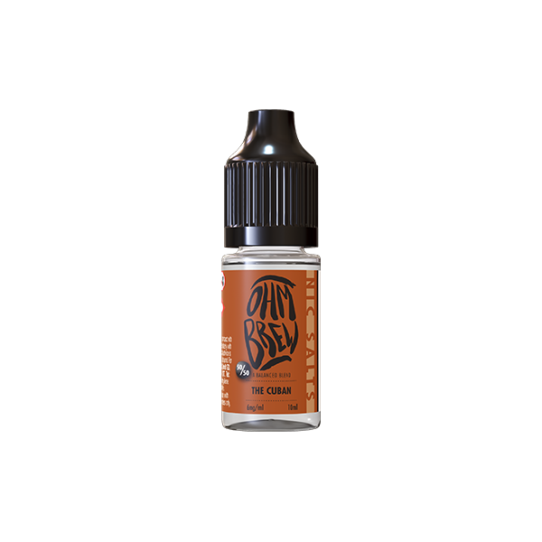 3mg Ohm Brew Balanced Blend 10ml Nic Salts (50VG/50PG) - Flavour: Watermelon Sugar