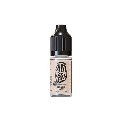12mg Ohm Brew Balanced Blend 10ml Nic Salts (50VG/50PG) - Flavour: Banana Caramel Waffle