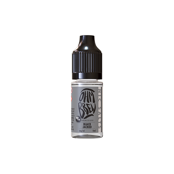 12mg Ohm Brew Balanced Blend 10ml Nic Salts (50VG/50PG) - Flavour: Banana Caramel Waffle